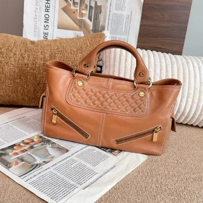 Celine Women Pre-loved Bag Very Good Condition In Orange