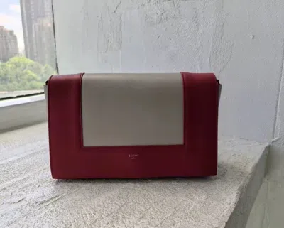 Celine Women Pre-loved Bag Very Good Condition In Red