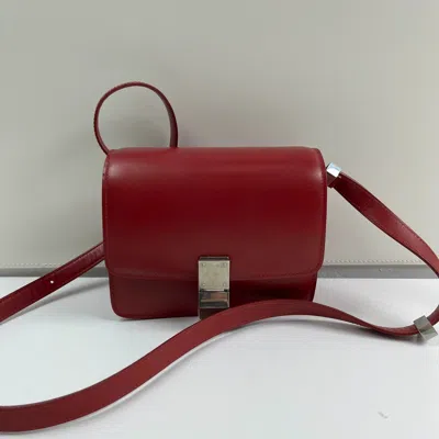 Celine Women Pre-loved Bag Very Good Condition In Red