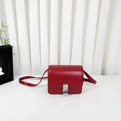 Celine Women Pre-loved Bag Very Good Condition In Red