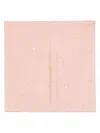 Celine Bandana In Chain Silk Twill In Pink