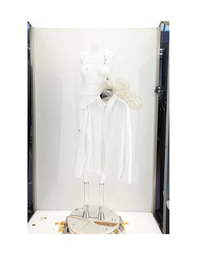 Celine Women Relaxed Shirt In White