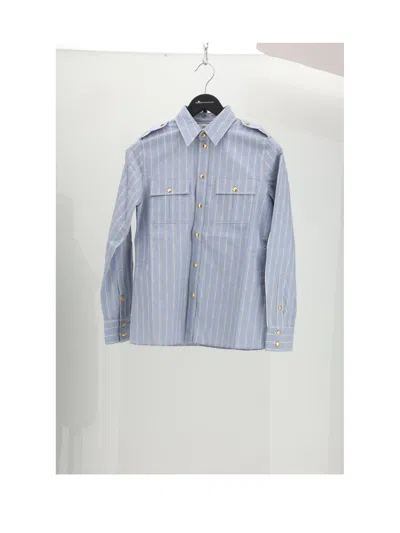 Celine Women Reporter Shirt In Multi