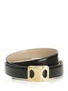 Celine Women Reversible Belt In Black
