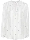 Celine Women Romy Romy Rigata Camicia In Multicolor