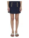 CELINE WOMEN'S SAILOR MINISKIRT