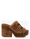 Celine Elena  Mules In Brown