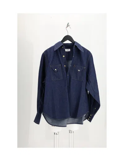 Celine Women Shirt In Blue