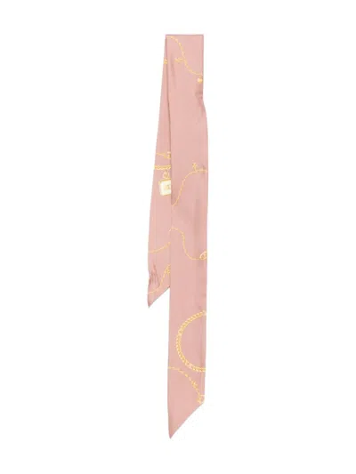 Celine Lavalliere In Charms Silk Twill In Pink