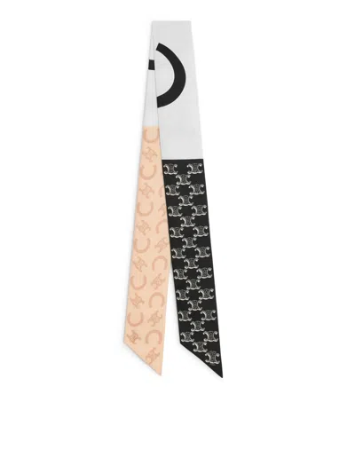 Celine Women Silk Twill Lavalliere In Multi