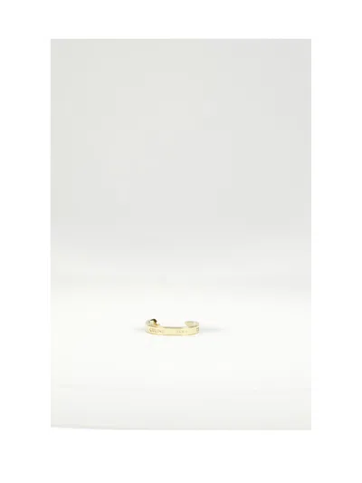 Celine Women Small Cuff In Gold