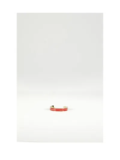 Celine Women Small Cuff In Red