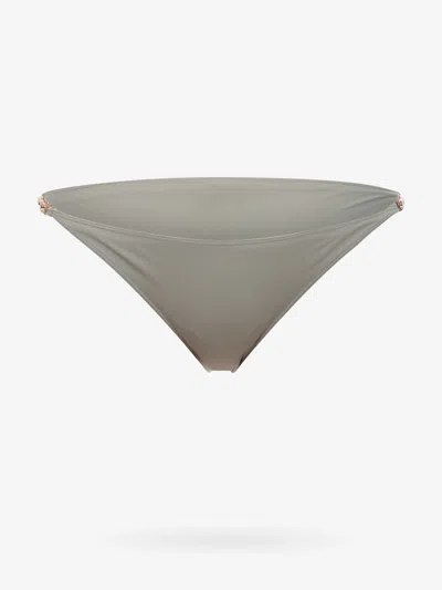 Celine Women Stretch Nylon Bikini Slip In Green