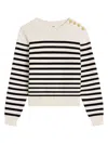 Celine Sweater With Hood In Alpaca Wool In White