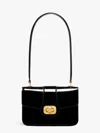 Celine Josephine Teen Leather Shoulder Bag In Black