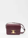 Celine Teen Triomphe Shiny Shoulder Bag In Multi