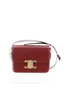 Celine Women Classique Triomphe Leather Crossbody Bag In Multi