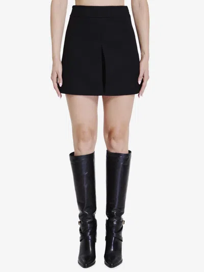 Celine Women's Trapeze Miniskirt In Black