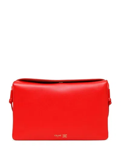 Celine Women Trio Leather Mini Bag In Multi