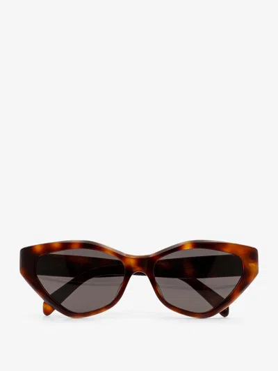 Celine Women Triomphe 17 Acetate Sunglasses In Nude