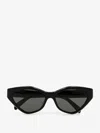Celine Women Triomphe 17 Acetate Sunglasses In Brown