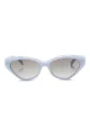 Celine Women Triomphe 17 Sunglasses In Gray