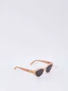 Celine Women Triomphe 17 Sunglasses In Pink