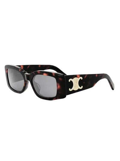 CELINE WOMEN'S TRIOMPHE 53MM RECTANGULAR SUNGLASSES