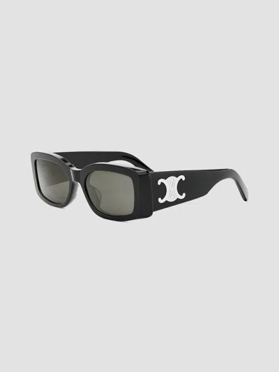 Celine Women's Triomphe 53mm Rectangular Sunglasses In Black