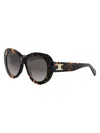 Celine Triomphe Cl40317u 52f In Brown