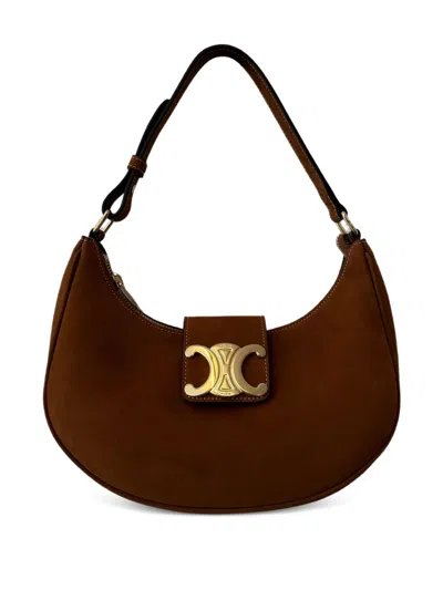 Celine Women Triomphe Ava Media Borsa A Spalla In Multi