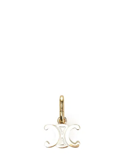 Celine Women "triomphe" Charm In Brown
