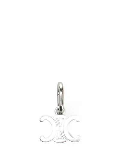 Celine Women "triomphe" Charm In Brown