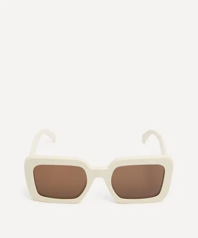 Celine Women's Triomphe Chunky Oversized Sunglasses