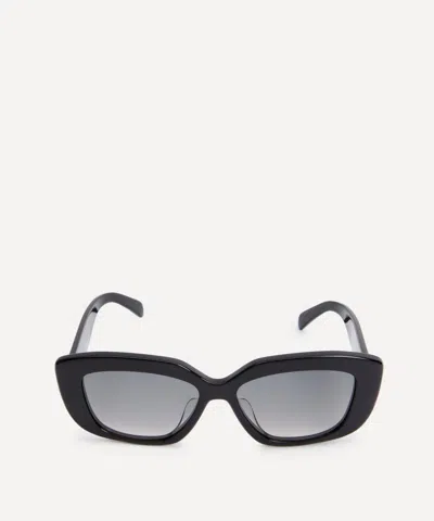 Celine Women's Triomphe Chunky Rectangular Sunglasses