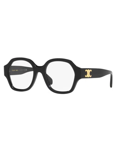 Celine Women's Triomphe Cl50134i Polarized Eyeglasses, Cl000417 In Black