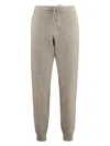 Celine Luxurious Wool & Cashmere Jogging Trousers In Beige