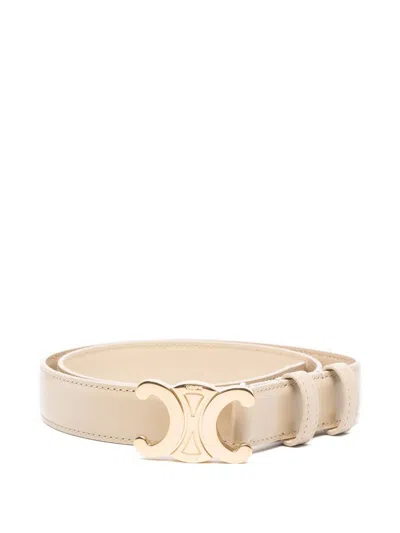 Celine Women Triomphe Medium Belt In Multi