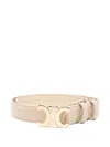 Celine Women Triomphe Medium Belt In Multi