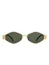 Celine Women Triomphe Metal 02 Sunglasses In Multi