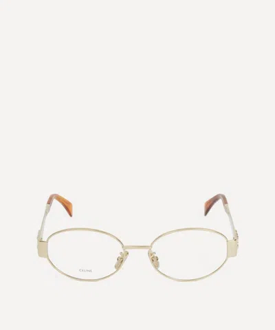 Celine Women's Triomphe Oval Optical Glasses