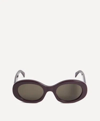 Celine Women's Triomphe Oval Sunglasses