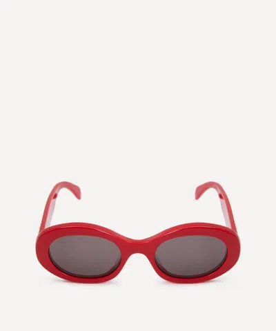 Celine Women's Triomphe Oval Sunglasses