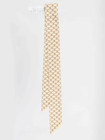 CELINE CELINE WOMEN TRIOMPHE SILK TWILL LAVALLIÈRE