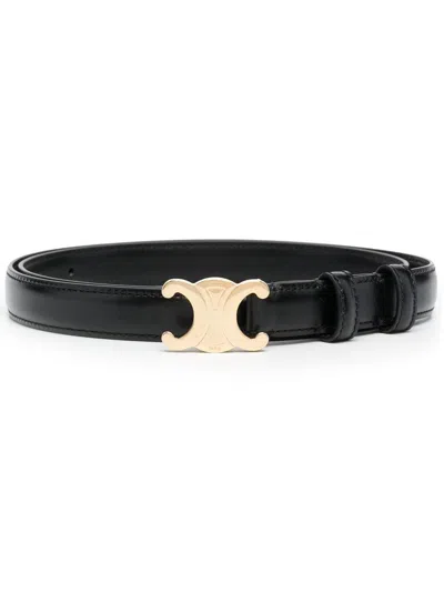 Celine Women Triomphe Small Belt In Multi