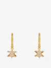 Celine Women Triomphe Solitaire Sparkle Earrings In Gold