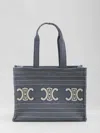 Celine Cabas Thais Grande Jacquard Fabric Tote