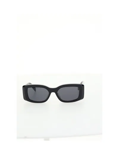Celine Women Triomphe Xl 01 Sunglasses In Black