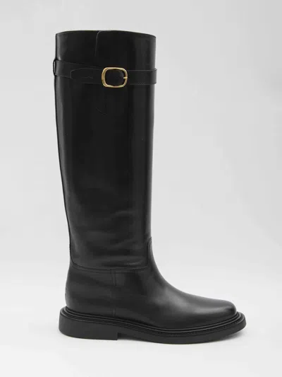 Celine Women Université High Boot In Black