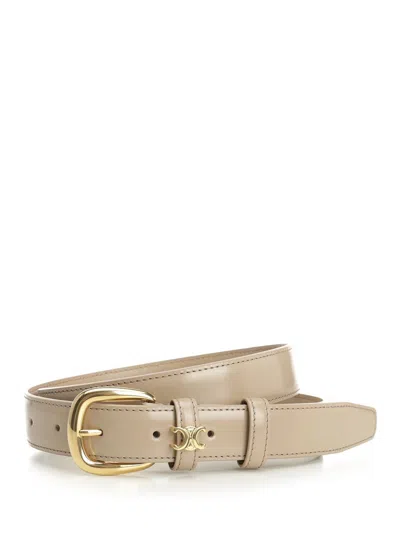 Celine Women "vibìvienne" Belt In Neutral